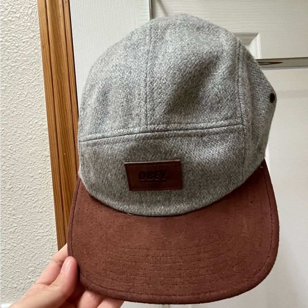 COPY - Obey Panel SnapBack hat.